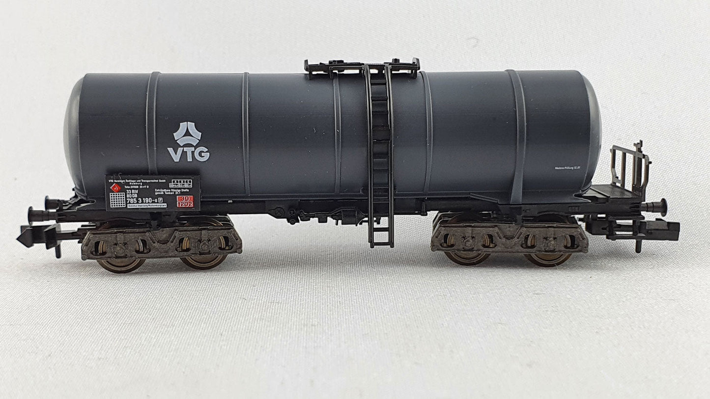 Fleischmann 8486 DB Kesselwagen 4-achsig mit Bremserbühne "VTG" OVP (DG255)