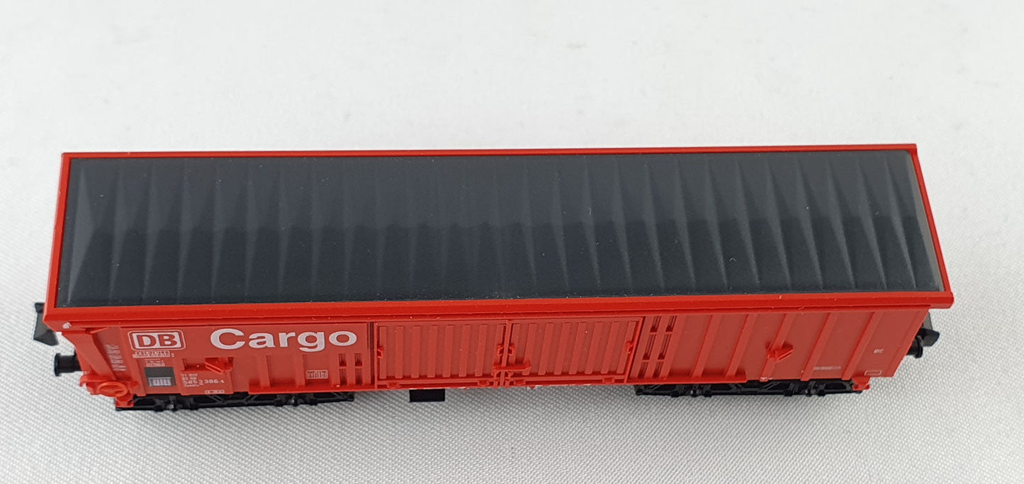 Minitrix 11416 DB Rolldachwagen "DB Cargo" 4-achsig (DG339)