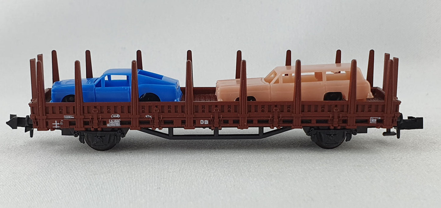 Roco 2316 DB Rungenwagen mit 2 PKW OVP (DG481)