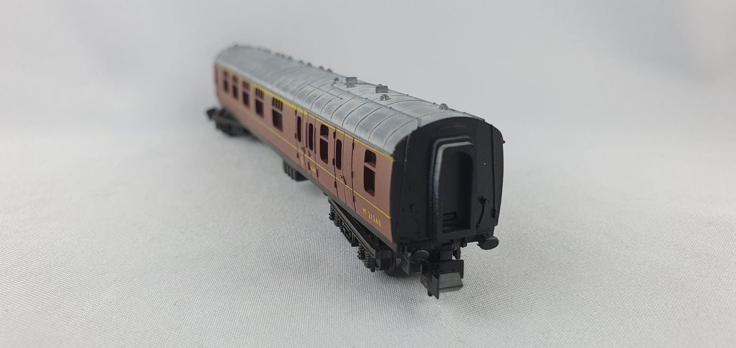 Minitrix 51 3008 00 BR Reisezugwagen MK1 rot/braun (DP297)