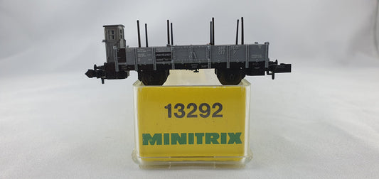 Minitrix 13292 SBB Wagon plat "Jean Mesmer" OVP (AGW7)