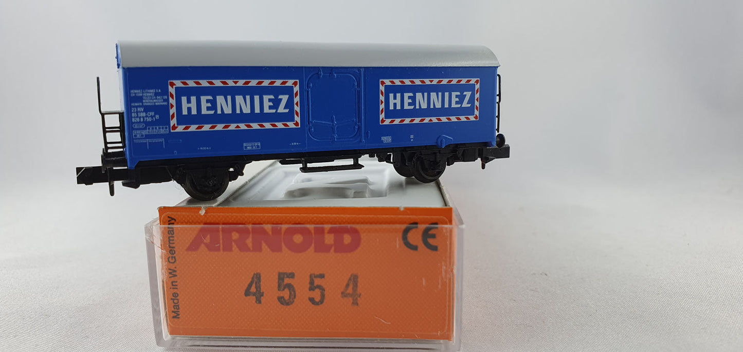 Arnold 4554 SBB Kühlwagen "Henniez" OVP (WG6)