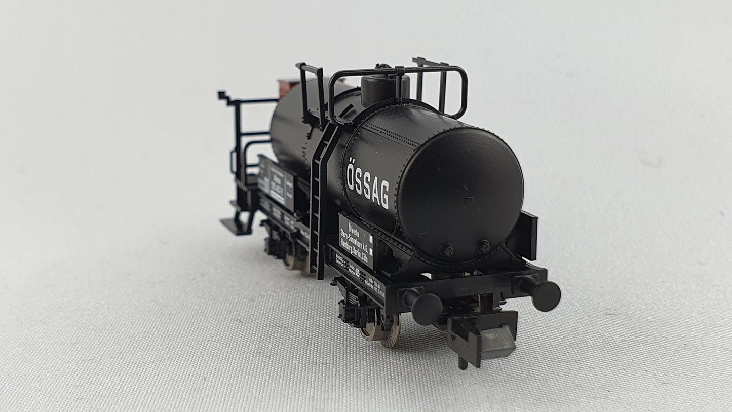 Fleischmann 8434 DRG Kesselwagen mit Bremserbühne "ÖSSAG" RARITÄT OVP (DG249)