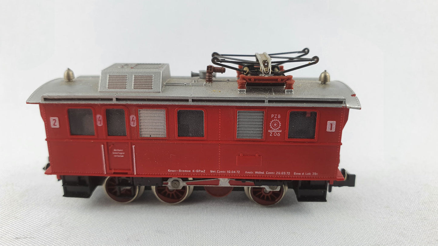 Fleischmann 7307 PZB ET 99 rot Zahnradbahn OVP E-Lok (DL119)