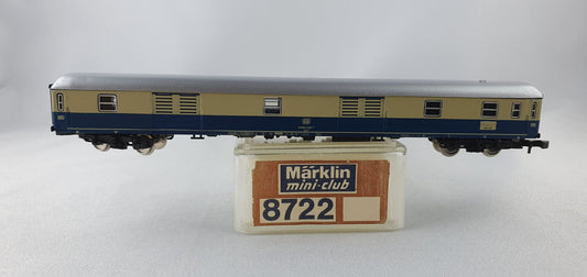 Fourgon à bagages Märklin 8722 DB D-Zug dans son emballage d'origine (EZW47)