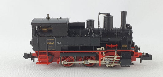 Minitrix 11014.1 DRG BR 89 Tenderlok Dampf (DL168)