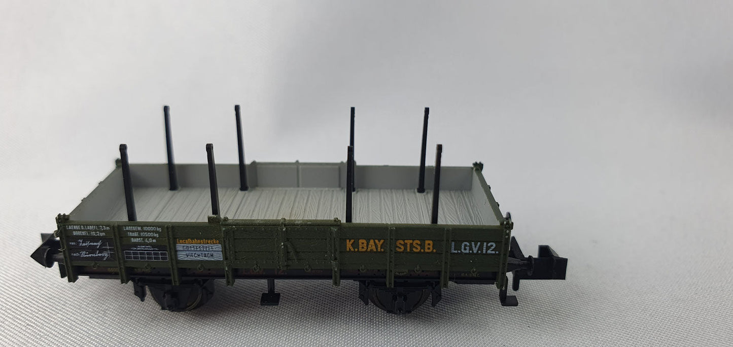 Minitrix 11087 K.Bay.Sts.B aus Set Niederbordwagen (DG763)
