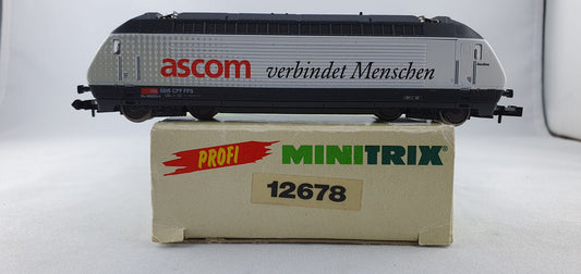 Minitrix 12678 CFF Re 460 « ASCOM » OVP (CWL10) 