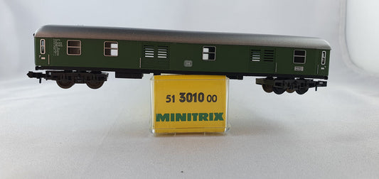 Minitrix 51 3010 00 DB D-Zug Gepäckwagen OVP (DP257)