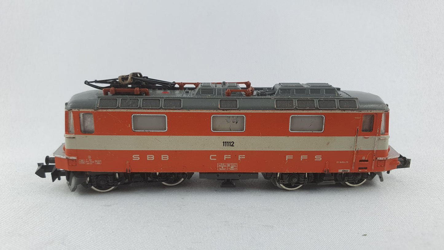 Minitrix 51 2976 00 SBB Re 4/4 "Swiss Express" OVP EMS E-Lok (BL1)