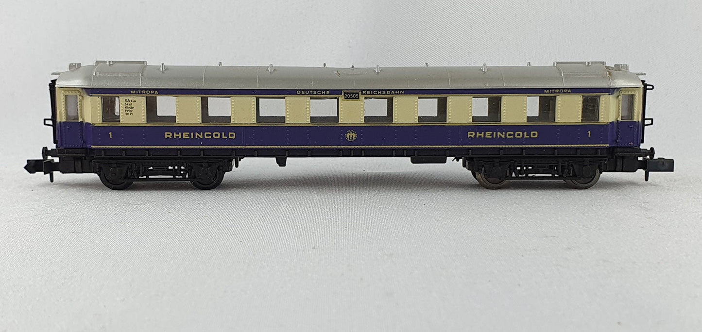 Arnold 3312 DRG Schnellzugwagen 1. Kl. mit Küche "Rheingold" OVP (DP246)