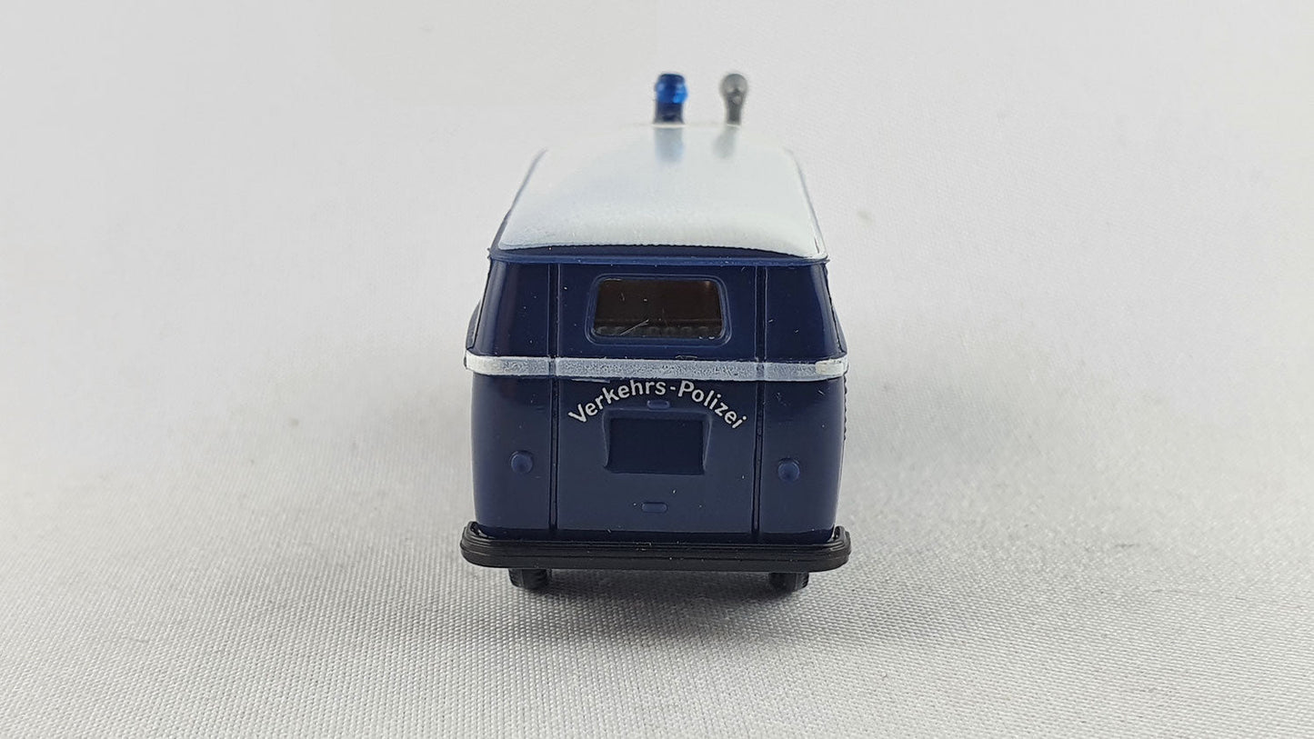 Brekina 1289 VW T1 "Verkehrspolizei Berlin" mit Lautsprecher neue Version OVP (Bre1289)