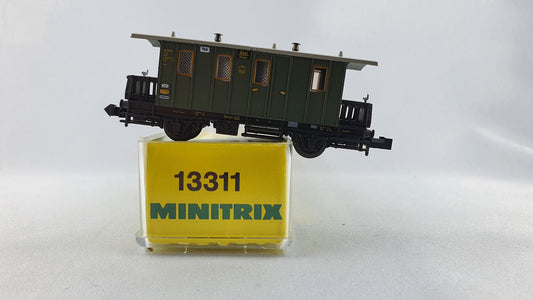 Minitrix 13311 DRG Pack- / Postwagen OVP (DP133)
