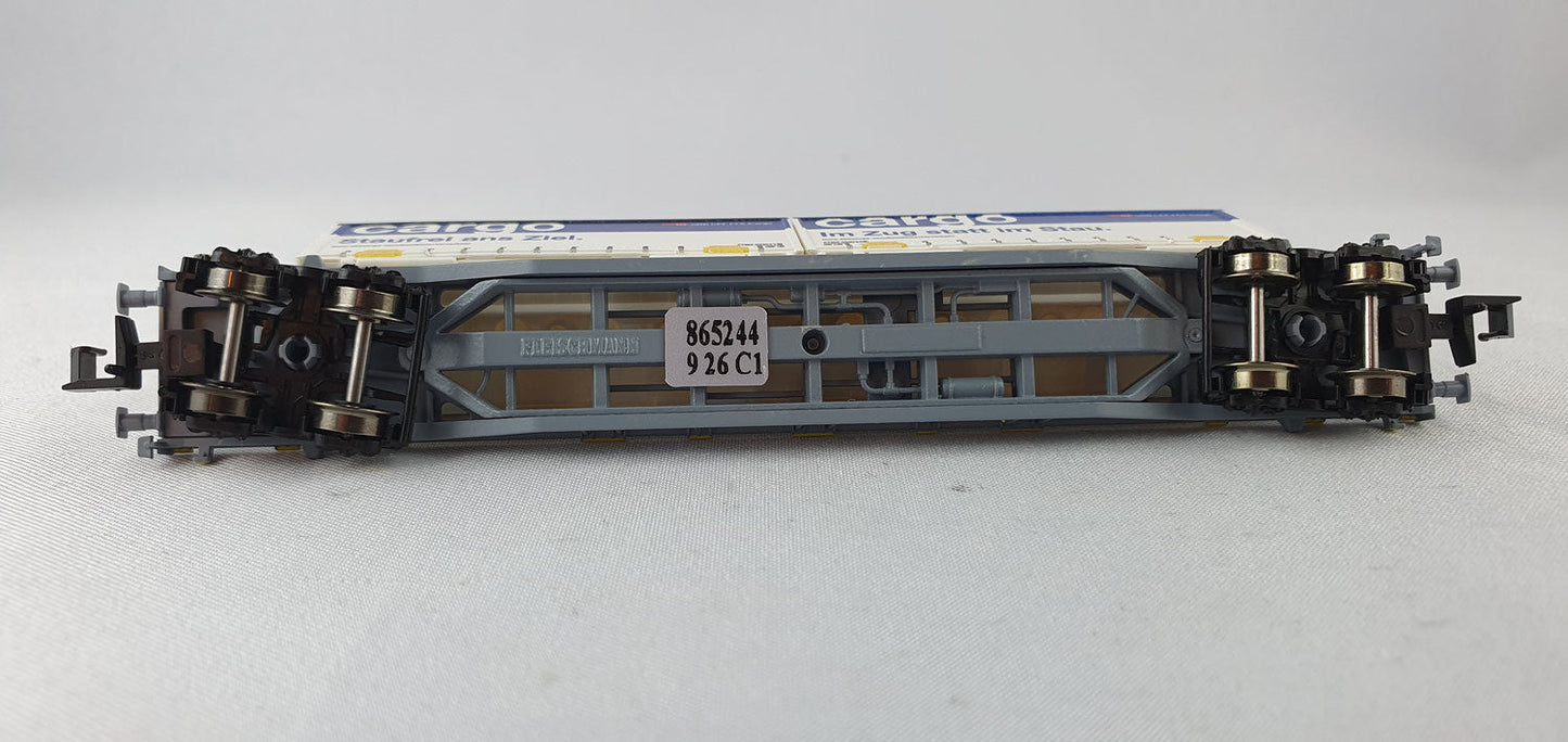 Fleischmann 865244 SBB Container Tragwagen "Cargo" OVP (EB7)