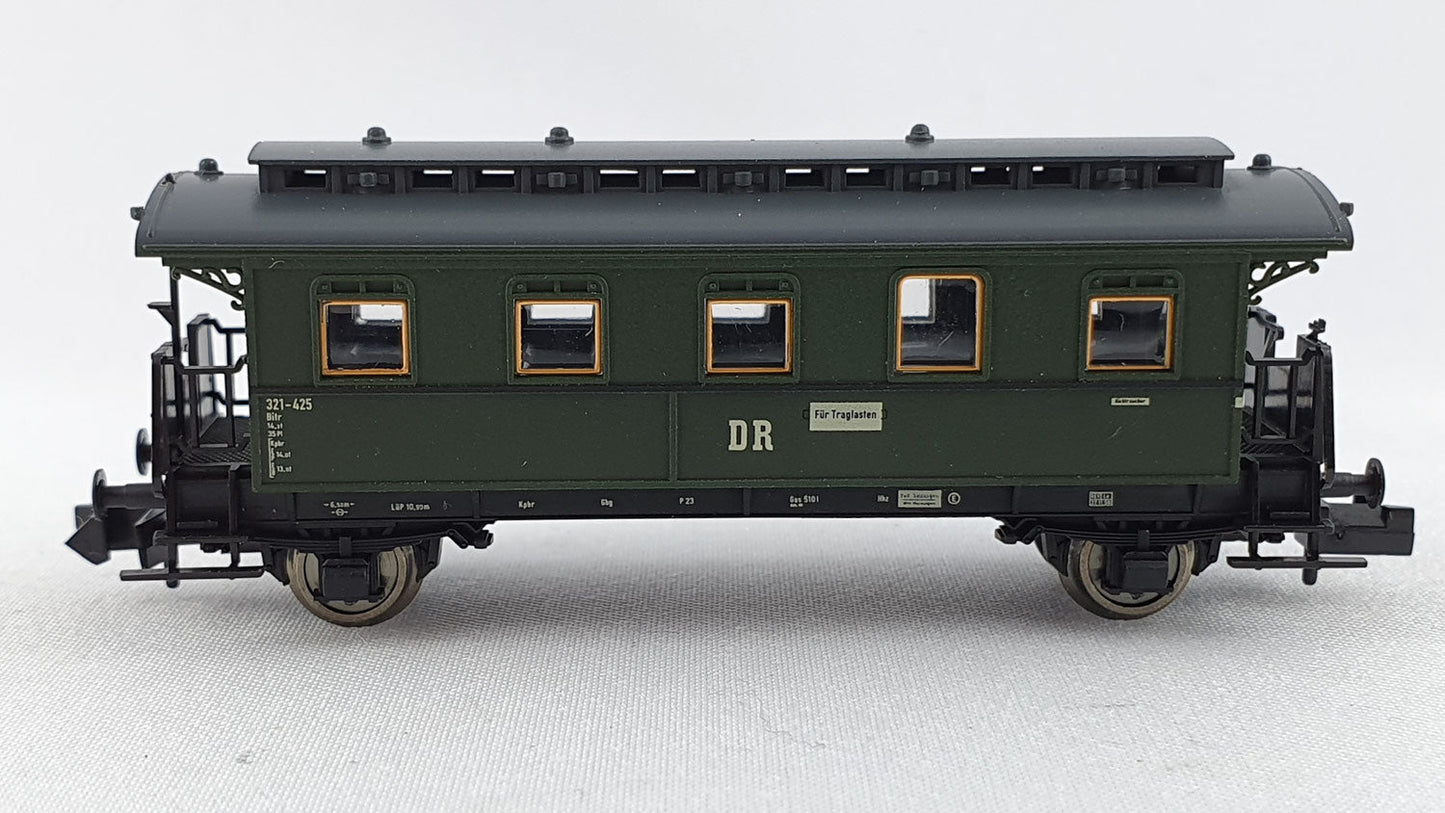 Fleischmann 8783 K DR Personenwagen 2. Kl. mit Traglastenabteil OVP (DP121)