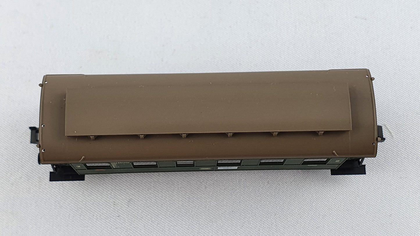 Fleischmann 8072 K DB Personenwagen 3-achsig 2. Kl. OVP (DP111)