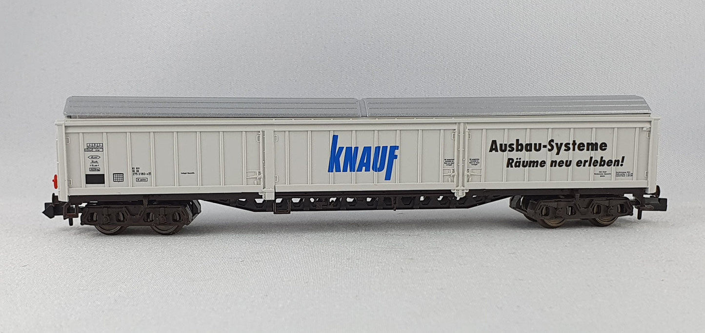 Fleischmann 8384 K DB Grossraum Schiebewandwagen  "Knauf" OVP (DG444)