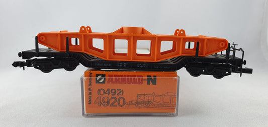 Arnold 4920 DB low loader with Brb "Load bridge part" OVP (DG635) 