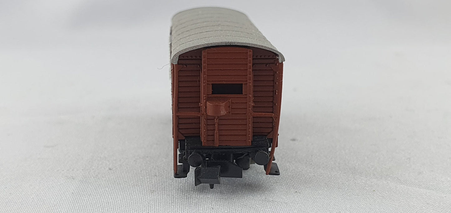 Hobbytrain 31076 SBB ged. Güterwagen mit Brhs "für Güter die Bahn" OVP (AGW12)