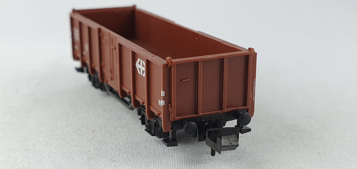 Minitrix 51 3585 00 SBB offener Güterwagen mit Logo OVP (WG31)