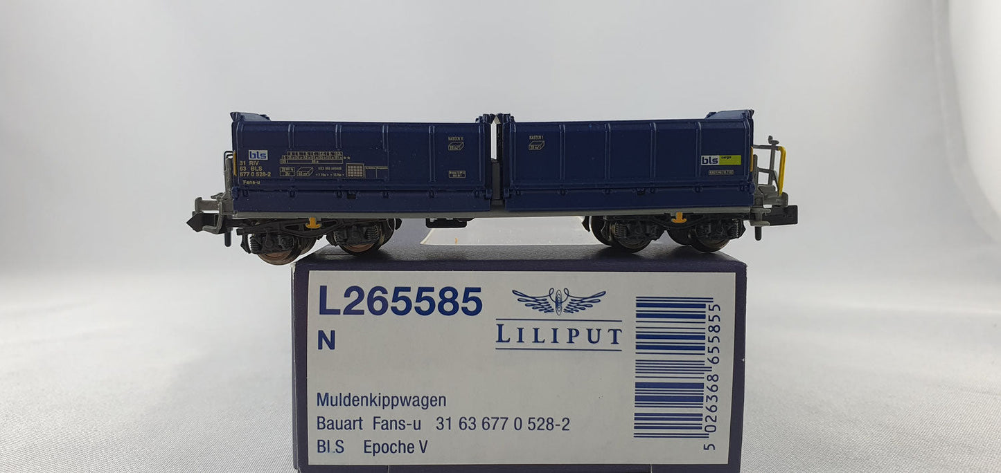 Liliput 265585 BLS Muldenkippwagen blau/grau OVP (E7068)