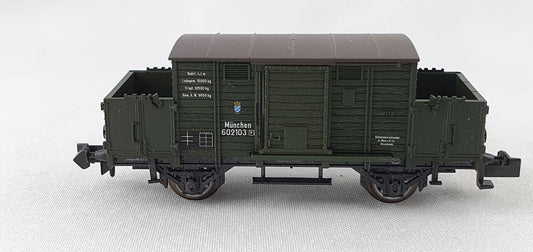 Minitrix 15052 K.Bay.Sts.B. Kolonialwarenwagen (DG365)
