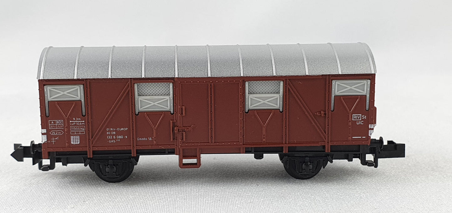 Minitrix 13239 DB ged.Güterwagen OVP (DG304)