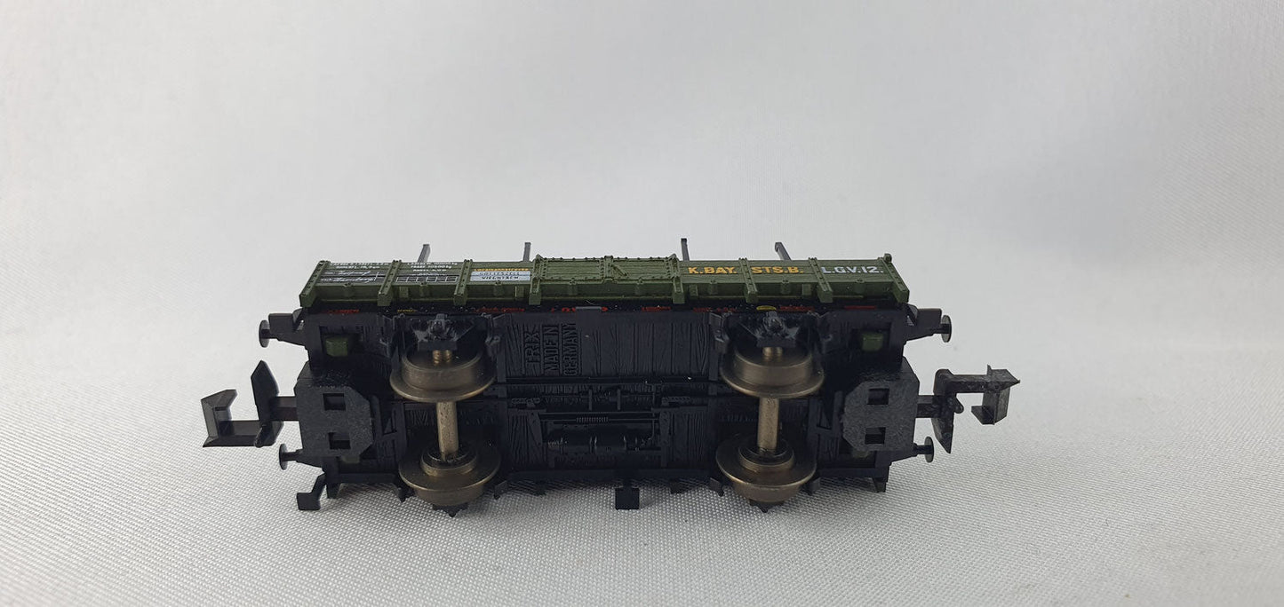 Minitrix 11087 K.Bay.Sts.B aus Set Niederbordwagen (DG763)