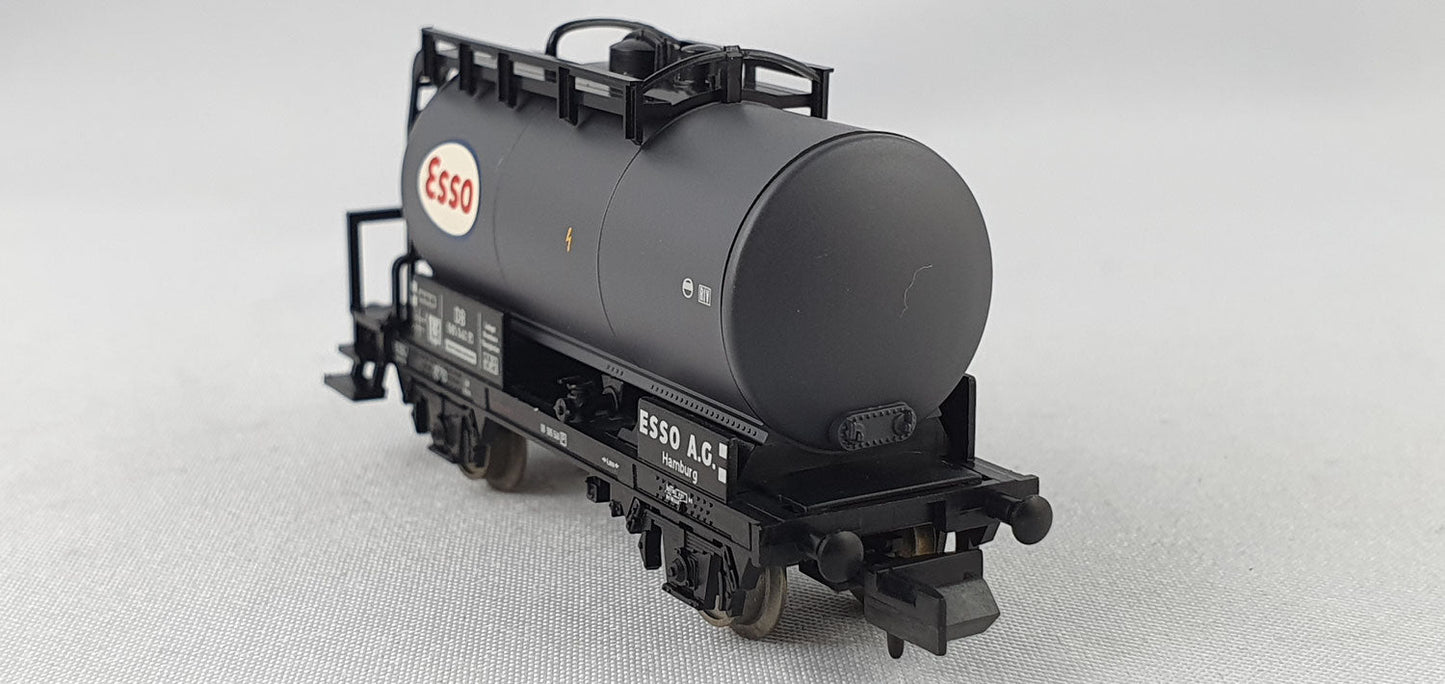 Minitrix 15194-09 DB Kesselwagen dunkelgrün "Esso" (DG366)
