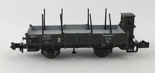 Minitrix 15042-02 K.Bay.Sts.B Niederbordwagen mit Brh (DG421)