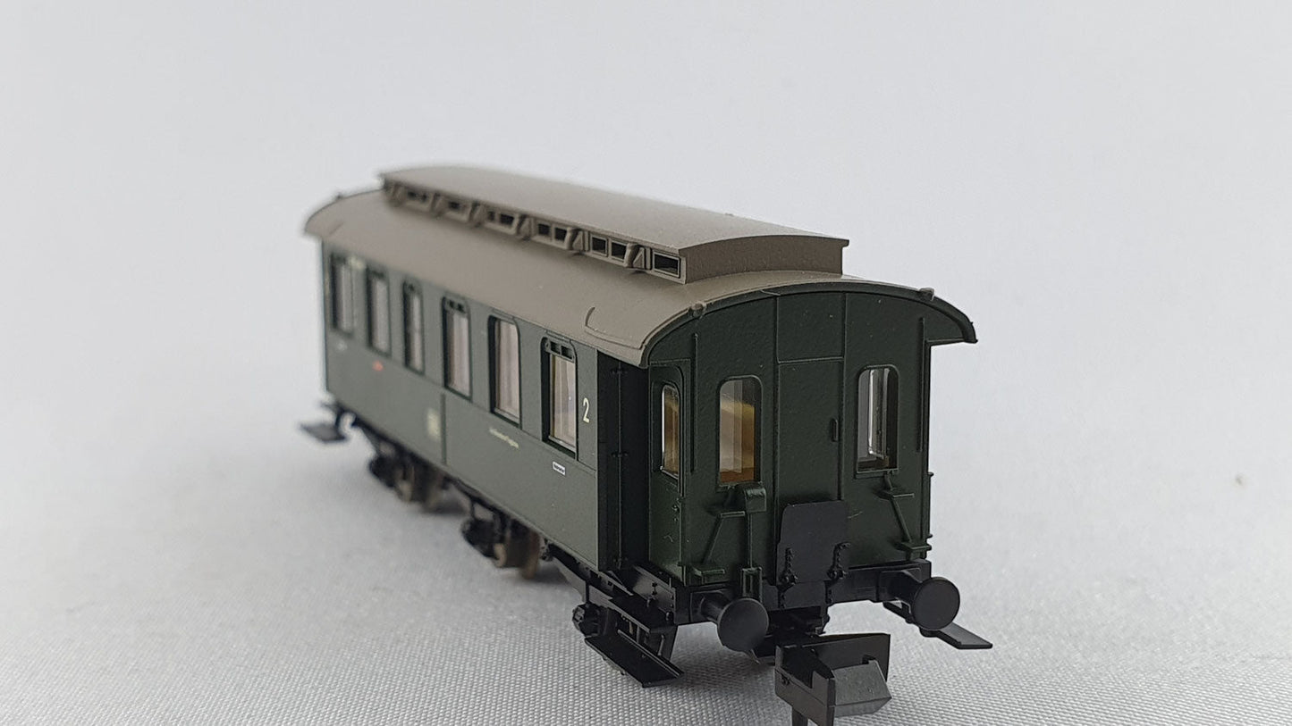 Fleischmann 8074 K DB Personenwagen 3-achsig 2. Kl. OVP (DP102)