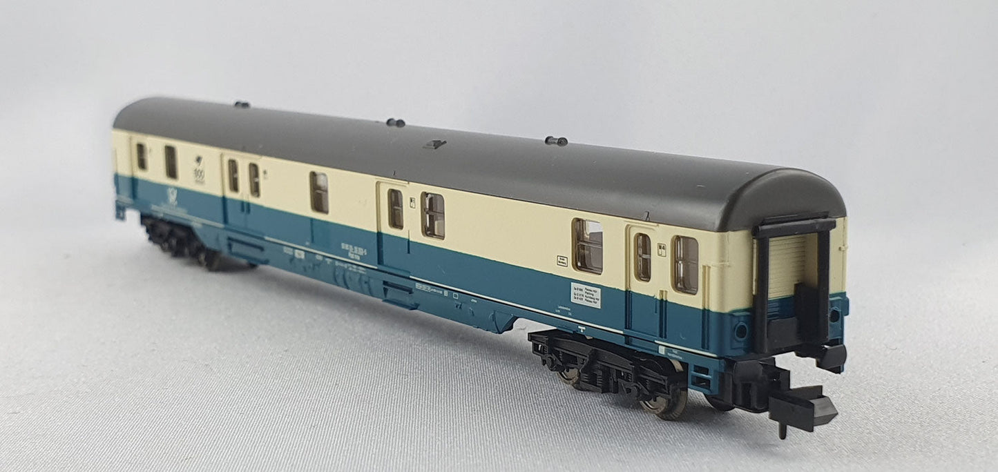 Arnold 3280 DBP Bahnpostwagen türkis/beige "500 Jahre Post" OVP (DP332)