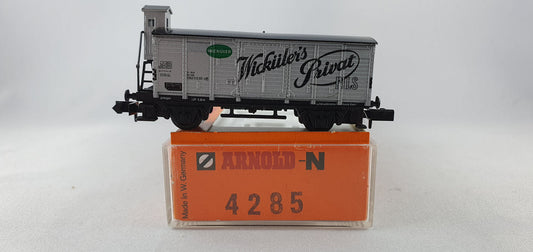 Arnold 4285 DB Bierwagen mit Brh "Wicküler's Privat Pils" OVP (E247)