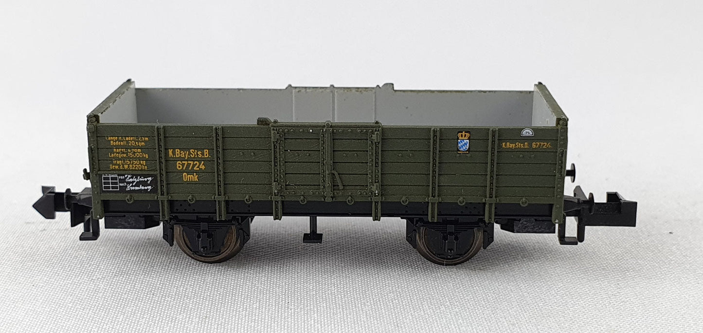 Minitrix 13236 K.Bay.Sts.B off. Güterwagen (DG423)