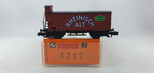 Arnold 4282 DB Bierwagen mit Brh "Rheinisch Alt Wicküler" OVP (DG613)