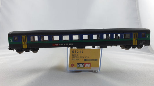 Brawa 65217 SBB Einheitswagen EW II OVP (E7073)