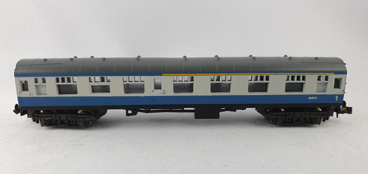 Voiture à compartiments Lima 357 BR MK1 bleu/gris (DP295) 