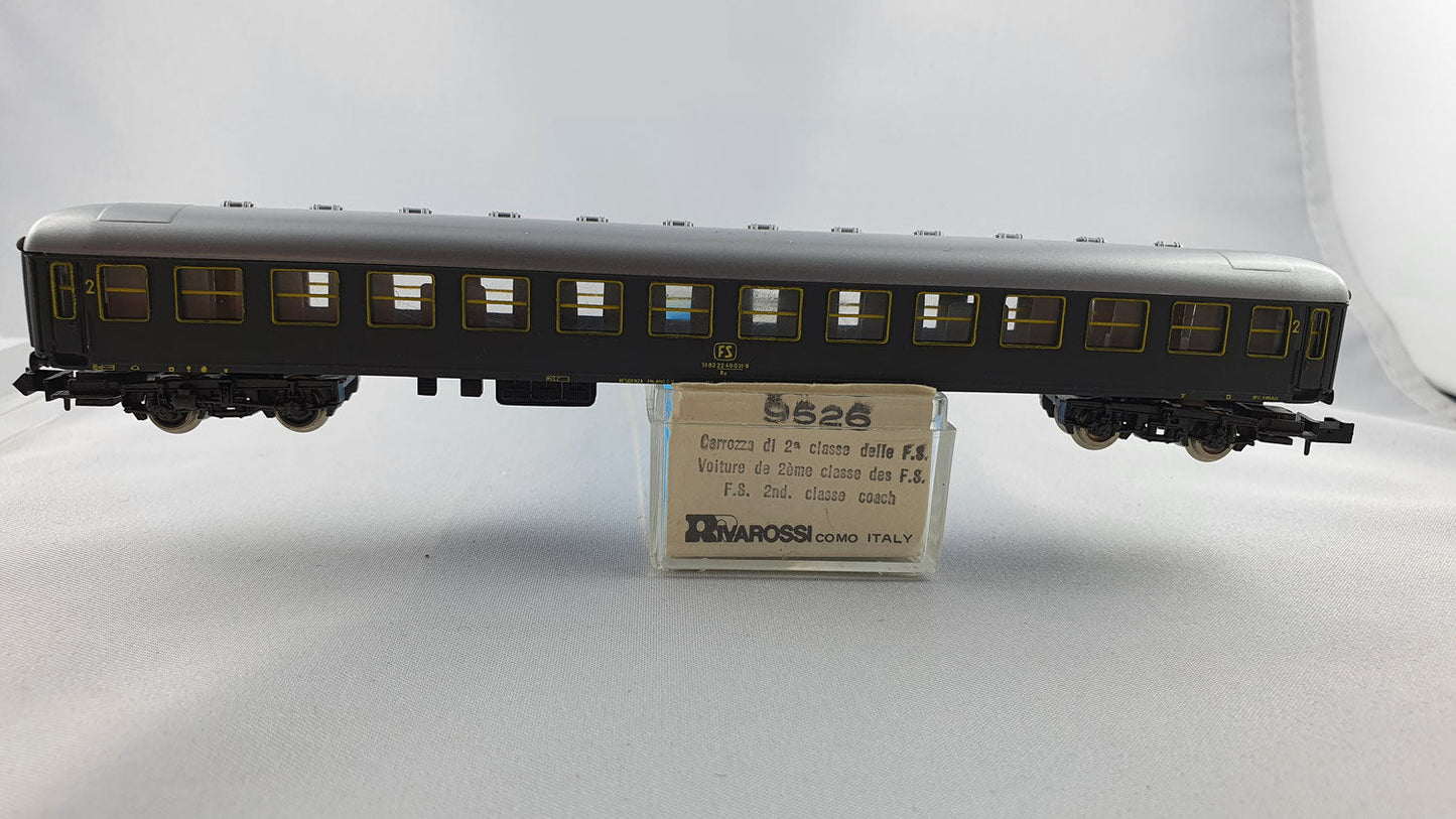 Rivarossi 9526 FS Schnellzugwagen 2. Kl. OVP (DP62)
