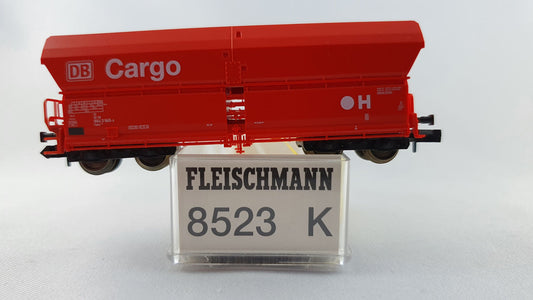 Fleischmann 8523 DB Grossraum Selbstentladewagen"DB Cargo" OVP (DG262)