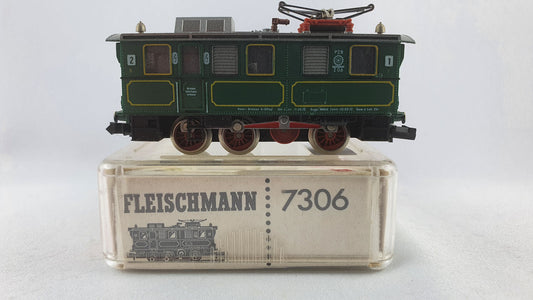 Fleischmann 7306 PZB ET 99 grün Zahnradbahn OVP E-Lok (DL118)
