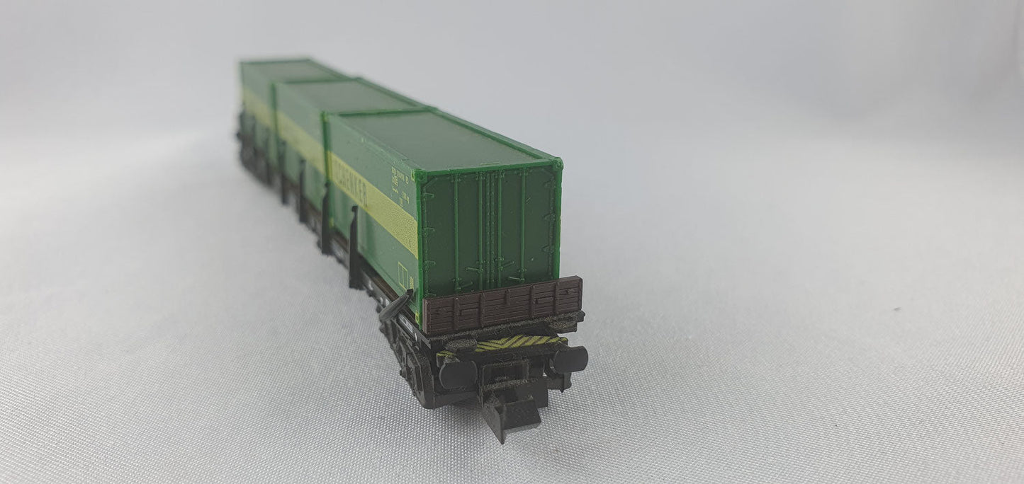 Minitrix 51 3512 00 DB Containertragwagen "Schenker" (DG681)