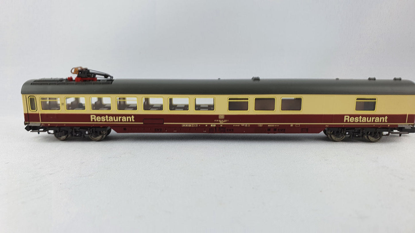 Minitrix 15805-04 DB Speisewagen mit Pantograph "Restaurant" OVP (DP227)