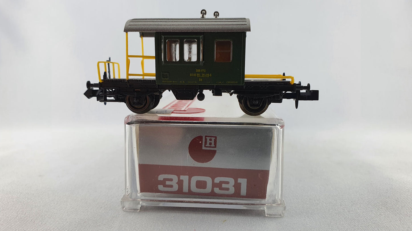 Hobbytrain 31031 SBB Zugbegleitwagen "Sputnik" OVP (E7128)