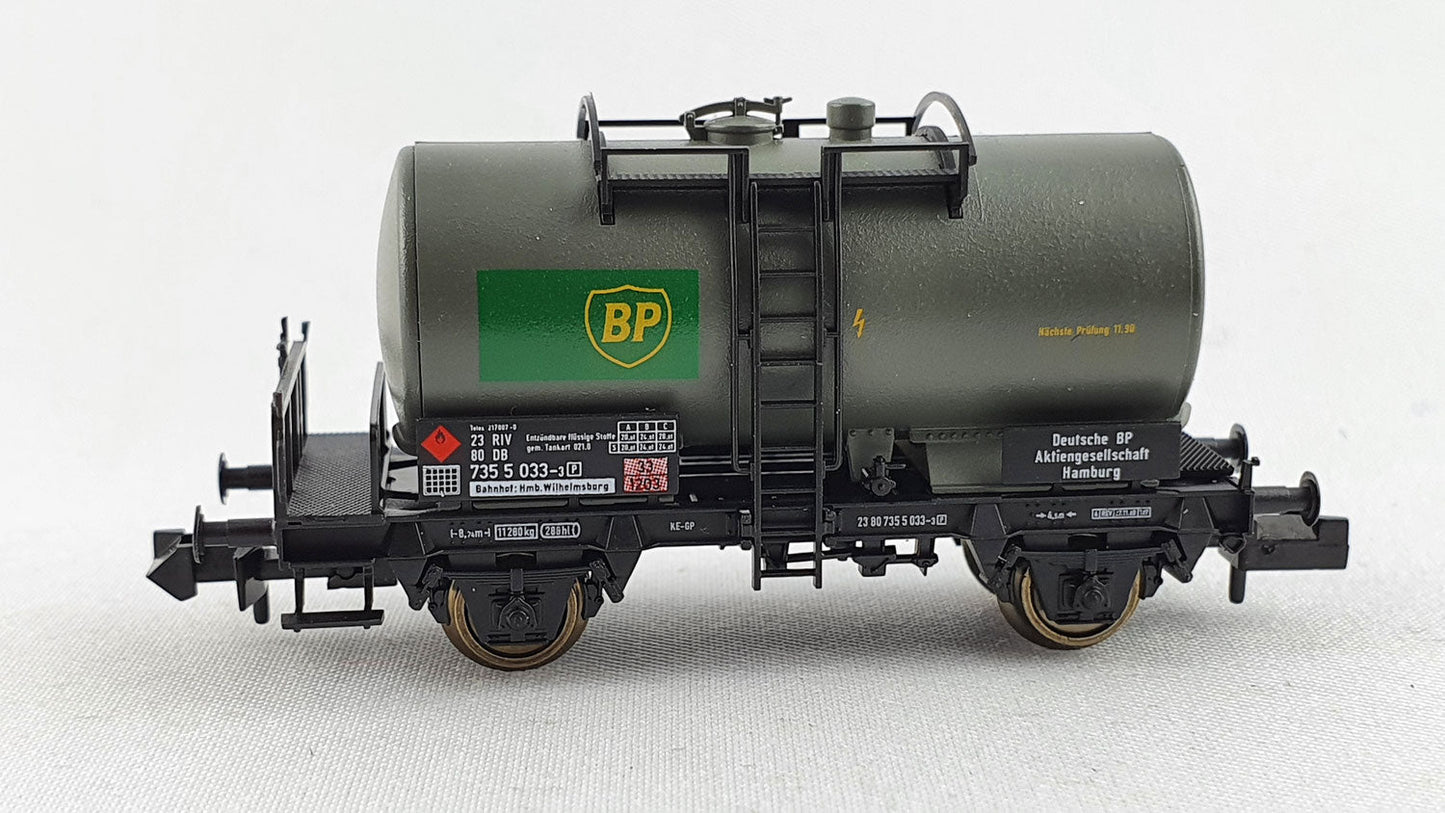 Fleischmann 8412 DB Kesselwagen mit Bremserbühne "BP" OVP (DG245)