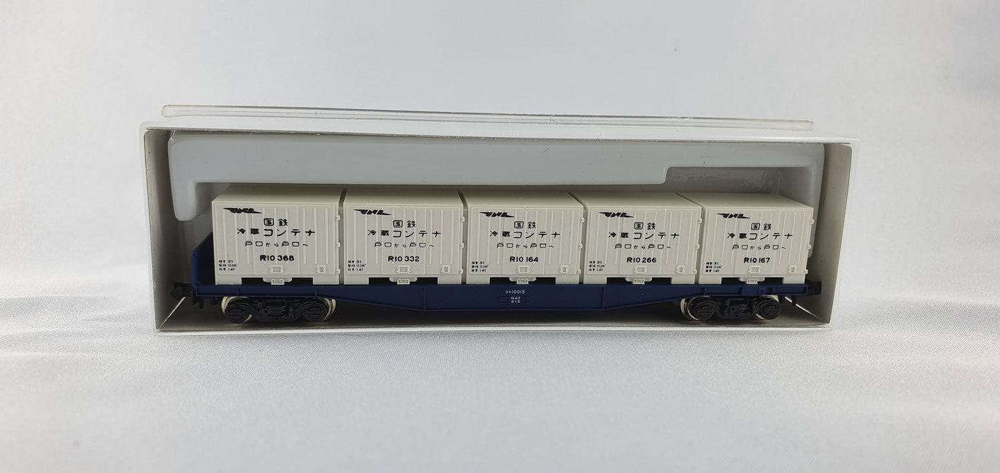 Kato 802-1B  10000 JNR Contrainerwagen weiss OVP (DG11)