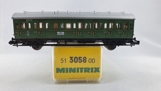 Minitrix 51 3058 00 DB Abteilwagen 2./3. Kl. OVP (MBP5)