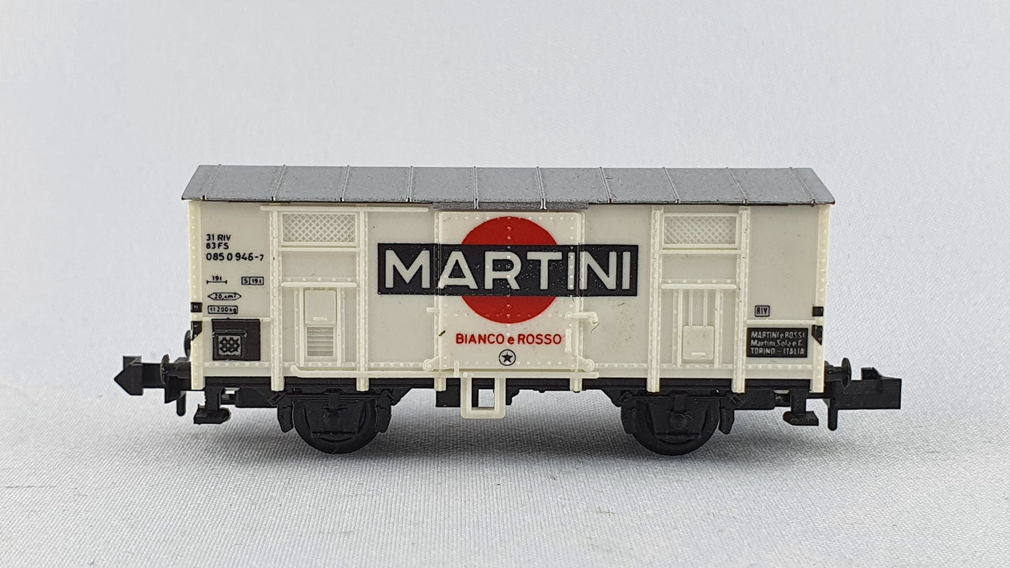 Minitrix 51 3281 00 FS ged. Güterwagen "Martini" OVP (WG2)