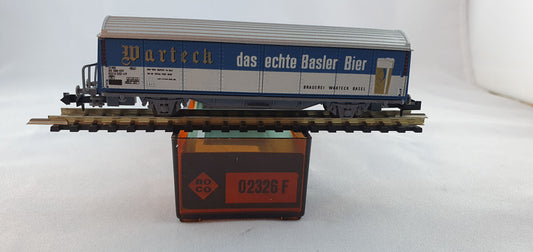 Roco 2326F SBB Schiebewandwagen "Warteck" OVP (DG775)