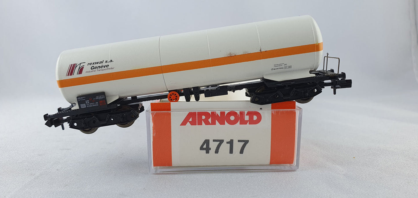 Arnold 4717 DB Kesselwagen "rexwal s.a. Geneve" OVP (CWG17)