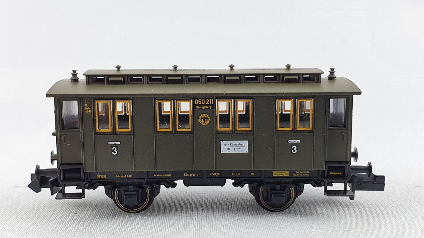 Fleischmann 8059 K DRG Personenwagen 3. Kl. OVP (DP101)